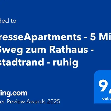 Adresseapartments 1 - Altstadtrand & Parkplatz