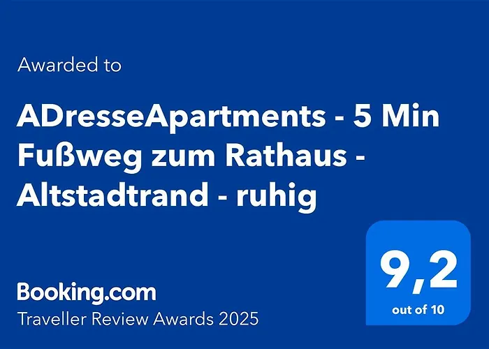 Adresseapartments 1 - Altstadtrand & Parkplatz